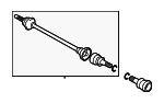 LR181113 - : Axle Assembly for Land-Rover Image