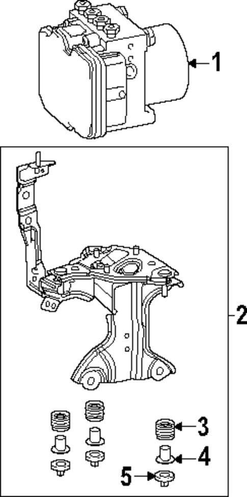 Anti-Lock Brakes for 2025 Toyota Grand Highlander #1