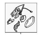 3B1857507AA01C - Body: Repair Kit for Volkswagen: Passat Image