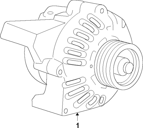 Alternator for 2020 Porsche Cayenne #1