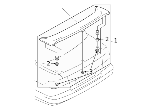 Spoiler for 2002 Nissan Sentra #0