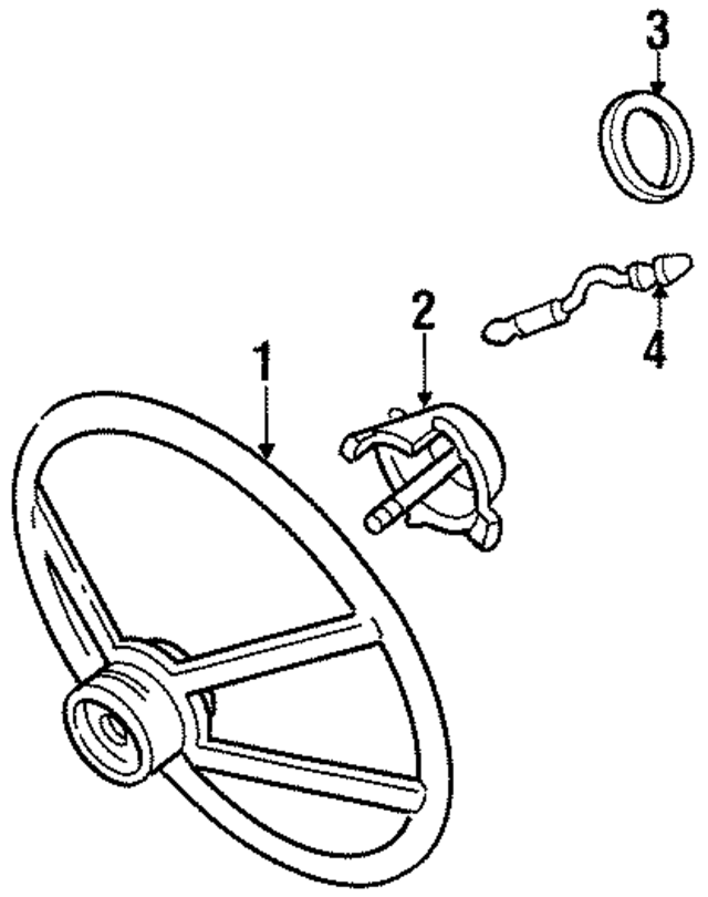 17996293 - Steering: Steering Wheel for GM Image