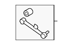 552503J010 - Suspension: Suspension Track Bar for Hyundai Image