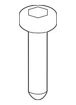 1243103087B - Body: License Panel Screw for Hyundai Image