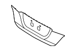 873713N130 - Body: License Panel for Hyundai Image