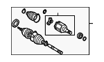 434300C040 - Suspension: Axle Assembly for Toyota: Sequoia, Tundra Image