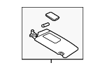 74310AC293A1 - : 2007-2012 Toyota Avalon - Sun-Visor for Toyota: Avalon Image