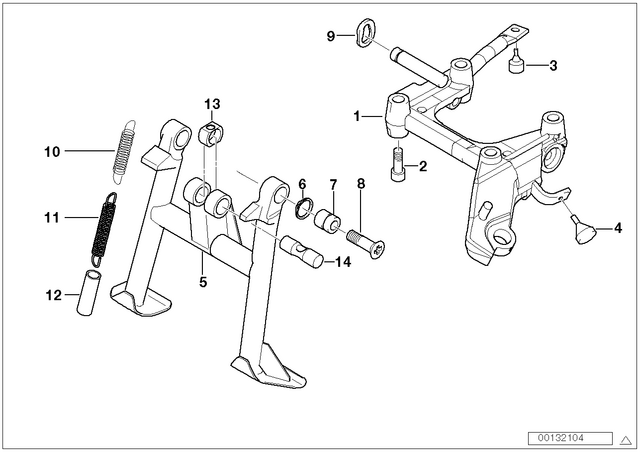 46527671675 - : Center Stand for BMW-Motorrad Image