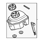 2234303600 - Body: Reservoir for Mercedes-Benz Image