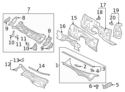 Cowl for 2025 Lexus LC500h #0
