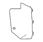 51118083178 - Body: Air Inlet Duct for BMW: 740i, 750e xDrive, 760i xDrive, i7 Image
