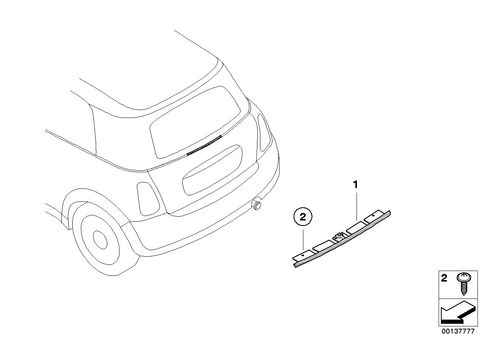 Third Stoplamp for 2003 Mini Cooper #0