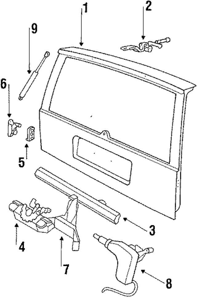3526129 - : Handle, Inside for Volvo Image