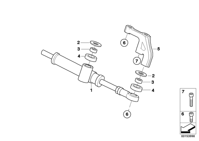 7129906038 - : Isa Screw - M8X35-10.9 Mk for BMW-Motorrad Image
