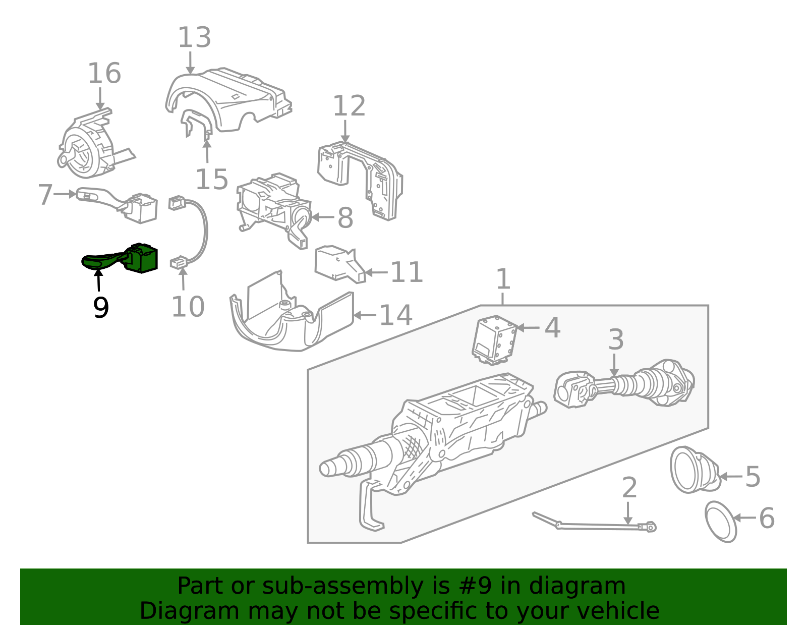 2005-2013 Porsche Switch 997-613-261-00-01C | OEM Parts Online