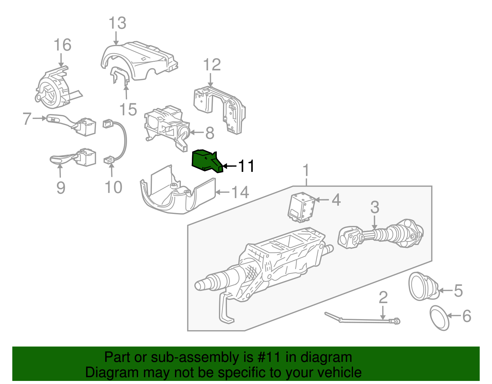 Switch - Porsche (997-613-267-00-01C)