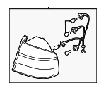 42395697 - : Tail Lamp Assembly for GM Image