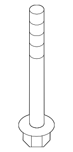 554483Z000 - Suspension: Suspension Cross-member Mount Bolt for Hyundai Image