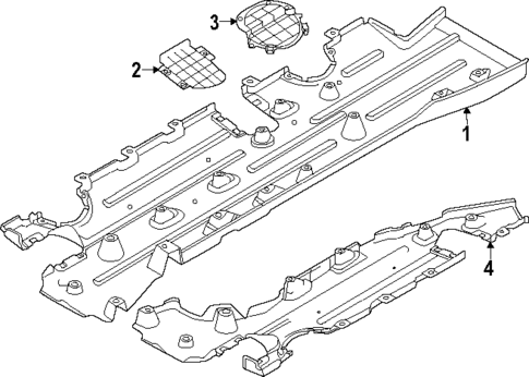 Under Cover & Splash Shields for 2024 Dodge Hornet #0