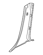 Lower Center Pillar Trim