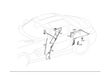 9910098 - Covering and Lining: Clamp for Mercedes-Benz Image