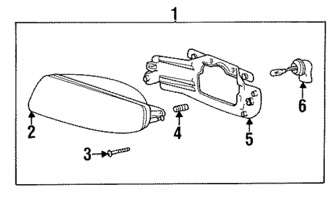 Fog Lamps for 1996 Hyundai Sonata #0