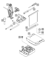 68460521AA - Wheels: Fuel Tank Filler Tube Funnel for Mopar Image