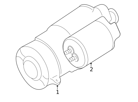 Starter for 2002 Dodge Stratus #1