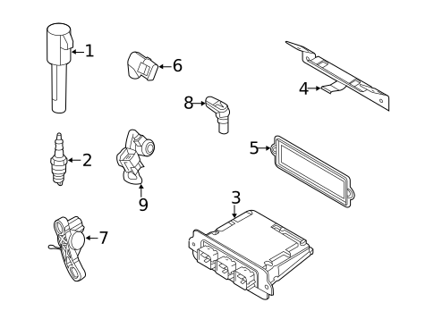 Secondary Ignition for 2012 Ford Escape #0