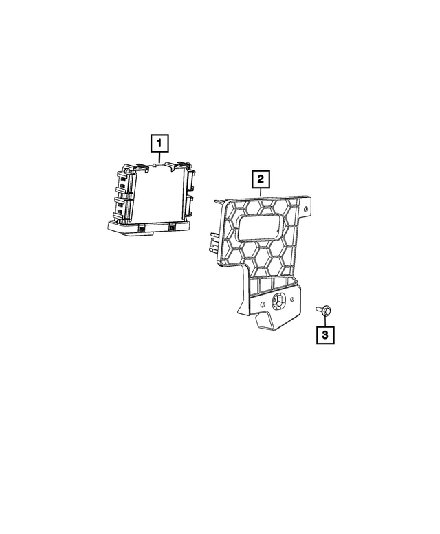 68707713AA - Electrical: Gateway Module for Mopar Image