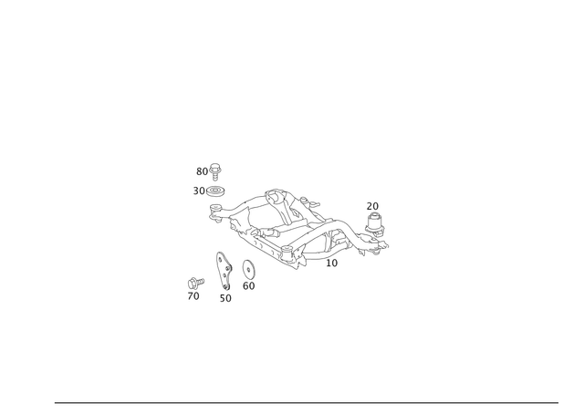 19901703 - Front Axle: Hexalobular Head Screw for Mercedes-Benz Image image