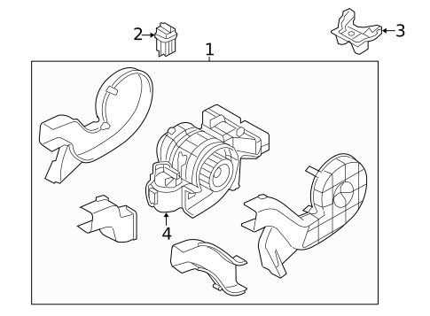 Blower Motor & Fan for 2018 BMW X6 #0