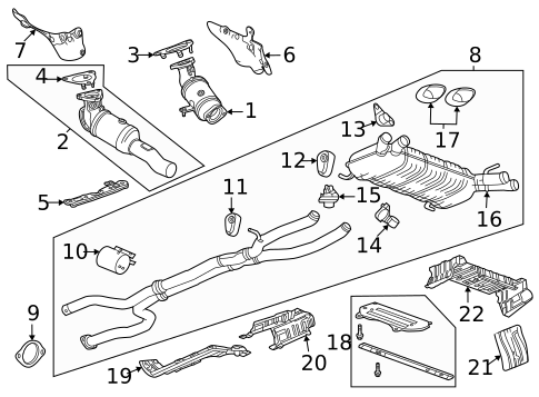 Switches, Solenoids & Actuators for 2024 Cadillac CT5 #0