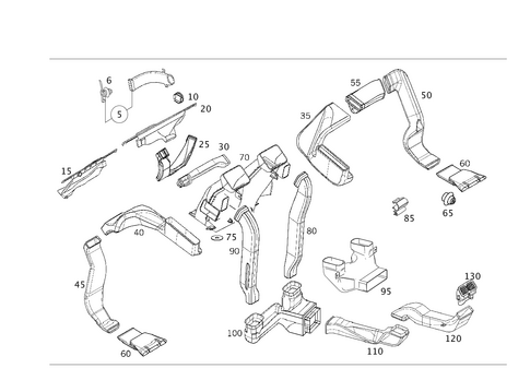 Air Ducting for 2017 Mercedes-Benz G63 AMG #0