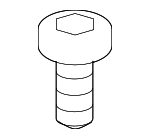 90104S3V000 - Electrical: Display Unit Screw for Acura: MDX, ZDX Image