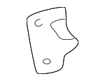 22578139 - Body: Body A-Pillar Reinforcement Plate for GM Image