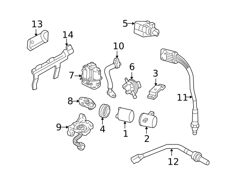 Evaporative System for 1997 Buick Park Avenue #0