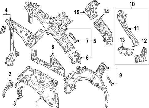 Inner Structure for 2025 Mazda CX-70 #0