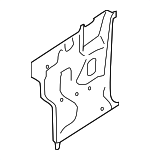 41212993071 - Body: Inner Hinge Pillar for BMW: X1 Image