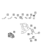 5120314AA - : Vehicle Speed Sensor for Dodge: Sprinter 2500, Sprinter 3500 Image