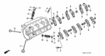 14645P5A000 - Engine: SPRING, ROCKER ARM for Acura Image
