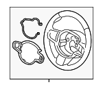 32288781 - Steering: Steering Wheel for Volvo Image