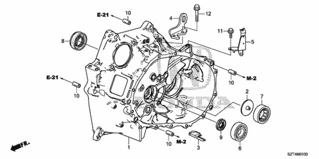 MT Clutch Case for 2012 Honda CR-Z #0