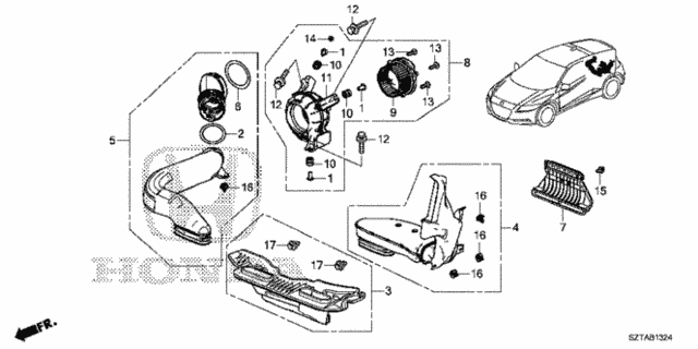 IMA IPU Cooling Unit for 2016 Honda CR-Z #0