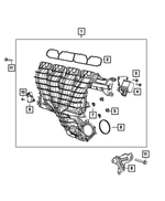 6508891AA - 2.4L Gas; Engine: Hex Flange Head Bolt, Mounting for Mopar Image