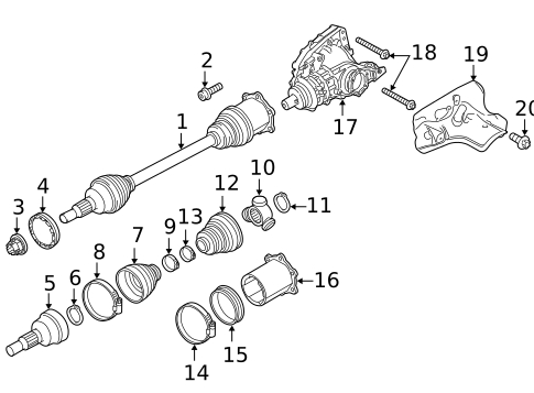 Carrier & Front Axles for 2012 Porsche Panamera #0