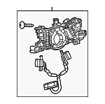 8431911010 - Steering: Switch Housing for Toyota Image