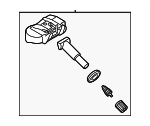 52940T6100 - Electrical: Tire Pressure Monitoring System (TPMS) Sensor for Kia Image