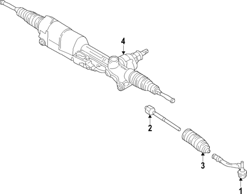 Steering Gear & Linkage for 2022 Porsche Macan #1
