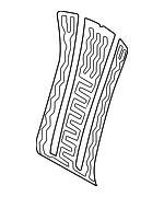 88370K9700 - Body: Seat Back Heater for Hyundai: Elantra N Image